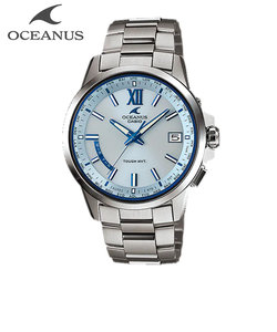 国内正規品 CASIO カシオ OCEANUS オシアナス 3 hands model タフソーラー メンズ腕時計 OCW-T150-2AJF