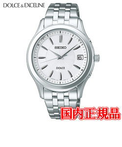 国内正規品 SEIKO セイコー Dolce＆Exceline ドルチェ＆ エクセリーヌ ソーラー電波修正 メンズ腕時計 SADZ123