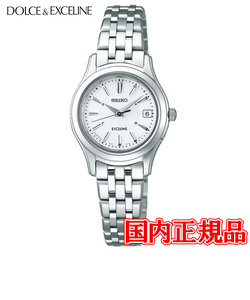 国内正規品 SEIKO セイコー Dolce＆Exceline ドルチェ＆ エクセリーヌ ソーラー電波修正 レディース腕時計 SWCW023