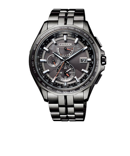 国内正規品 CITIZEN シチズン ATTESA アテッサ ブラックチタンシリーズ エコドライブ メンズ腕時計 AT9097-54E |  TIME'S GEAR（タイムズギア）の通販 - u0026mall