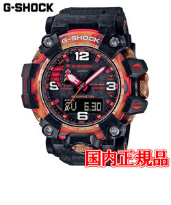 国内正規品 CASIO カシオ G-SHOCK MASTER OF G - LAND MUDMASTER 40th Anniversary Flare Red タフソーラー ソーラー充電システム メンズ腕時計 GWG-2040FR-1AJR