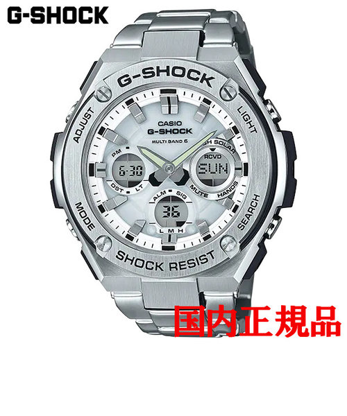 正規品 カシオ G-SHOCK G-STEEL GST-W100 Series タフソーラー メンズ腕時計 GST-W110D-7AJF  TIME'S GEAR（タイムズギア）の通販 mall