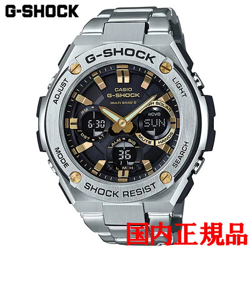 正規品 カシオ G-SHOCK GST-W100 Series タフソーラー メンズ腕時計 GST-W110D-1A9JF | TIME'S  GEAR（タイムズギア）の通販 - u0026mall