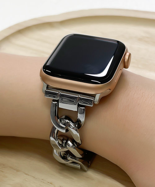 Apple Watch　レディース ベルト　シルバー　メタル バンド　新品未使用