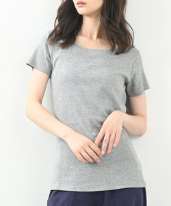 コットンフライス半袖Tシャツ