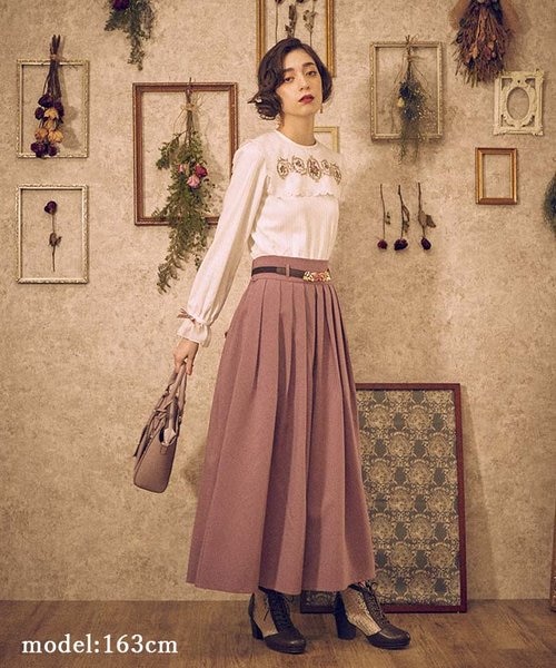 ハイウエストプリーツ袴PT | アクシーズ ファム（アクシーズファム  