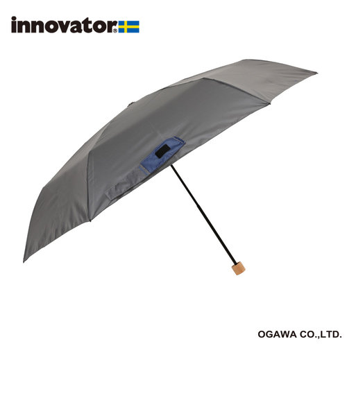 innovator折りたたみ雨傘【軽量/グレー】