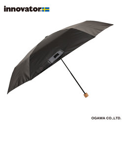innovator折りたたみ雨傘【軽量/ブラック】