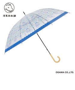 河馬印本舗のプリントビニール傘【Sumire】