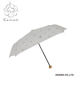tenoe（テノエ） NATURALの雨晴兼用折りたたみ雨傘【ふわふわの旅人】