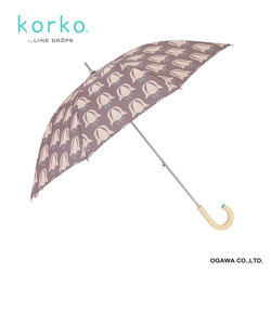 korko（コルコ）の晴雨兼用日傘【ピンクベル】