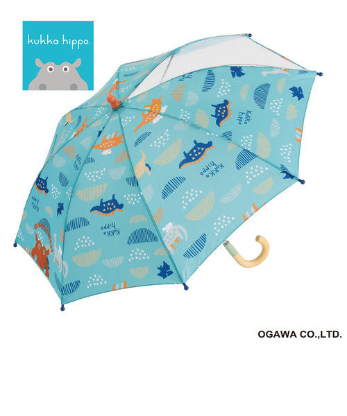 kukka hippoのキッズ雨傘【ダイナソー】40cm