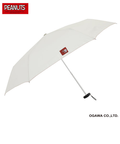 PEANUTSの3段折りたたみ雨傘【スヌーピー/ラブレター（47cm）】