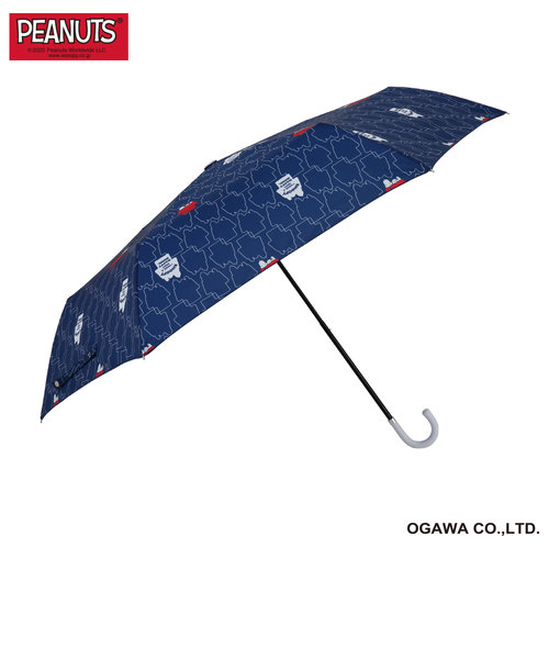 PEANUTS/One'sPlusの折りたたみ雨傘【スヌーピー/ドッグハウス】