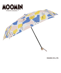 MOOMIN/One'sPlusの雨晴兼用折りたたみ雨傘【ムーミン/シェイプス】