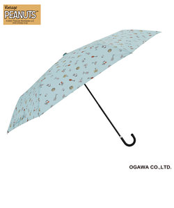 ﾋﾟｰﾅｯﾂ雨傘【折畳傘】スヌーピー／標識