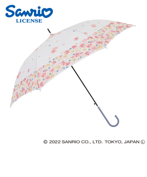 サンリオ　雨傘【長傘】マイメロディ／フラワー