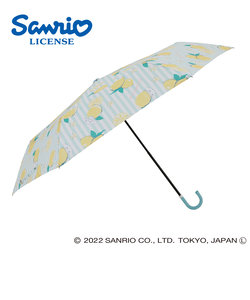 サンリオ　雨傘【折りたたみ傘】シナモロール／レモン