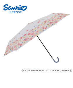 サンリオ　雨傘【折りたたみ傘】マイメロディ／フラワー