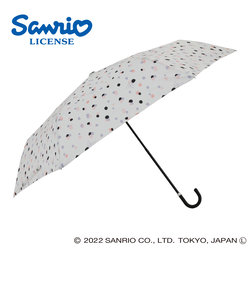 サンリオ　雨傘【折りたたみ傘】クロミ／ドット