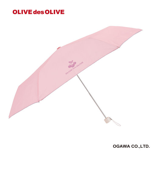 OLIVE des OLIVE キッズ傘【折りたたみ傘】ピンク