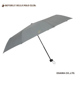BHPCメンズ雨傘／折りたたみ傘/グレー