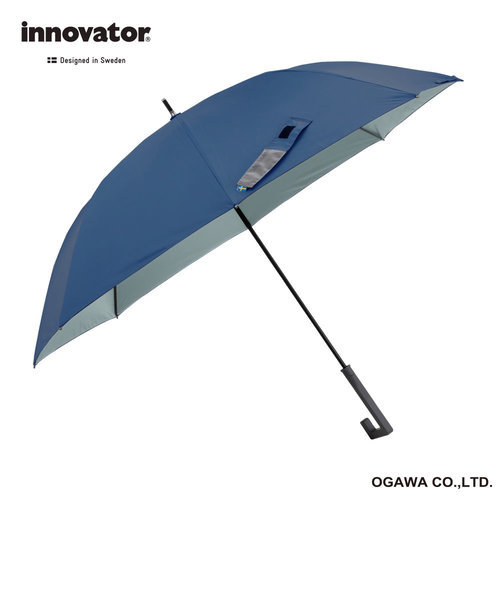 innovator　晴雨兼用【長傘】　65cm　ディープブルー