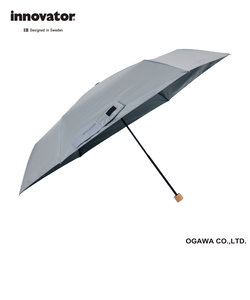 innovator　晴雨兼用【折りたたみ傘】　60㎝　スチールグレー　