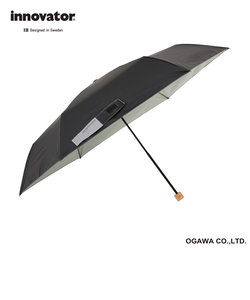 innovator　晴雨兼用【折りたたみ傘】　60㎝　ブラック　