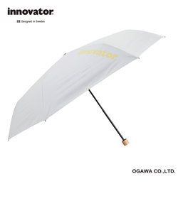 innovator　晴雨兼用【折りたたみ傘】　60㎝　ホワイト×イエロー　