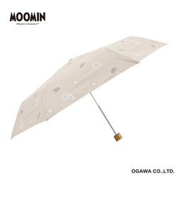 ムーミン　晴雨兼用折りたたみ傘　ニョロニョロ／海岸