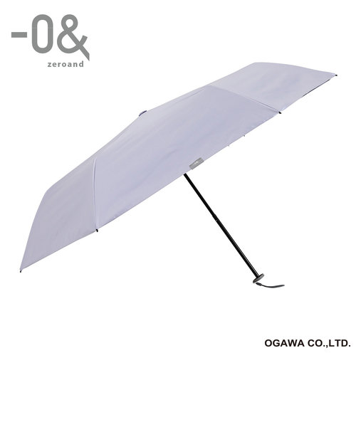 ゼロボーダー 晴雨兼用日傘 軽量折りたたみ 50㎝ トワイライトパープル 