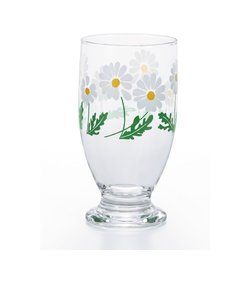 アデリアレトロ 通販 台付きグラス グラス おしゃれ コップ ガラス かわいい 昭和レトロ 食器 花柄プリント アンティーク風 ヴィンテージ風 夏 日本製