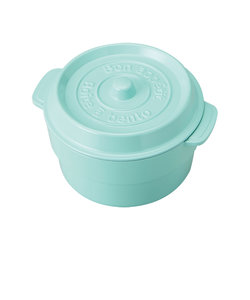 ランチボックス 通販 COCOPOT ミニココット型 弁当箱 2段 2段式 ボウル 鍋型 おしゃれ かわいい 530ml ラウンド 丸型 レンジ対応 どんぶり