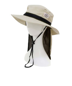 ガーデニング 帽子 uvカット 首 ガード 通販 サファリハット ハット ネックガード 日除け 日よけ フラップ メッシュ 通気 蒸れにくい 紫外線対策