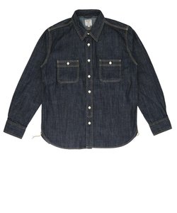 ヒューストン デニムシャツ 通販 houston シャツ デニム メンズ アメカジ ブランド HOUSTON USA COTTON DENIM WORK