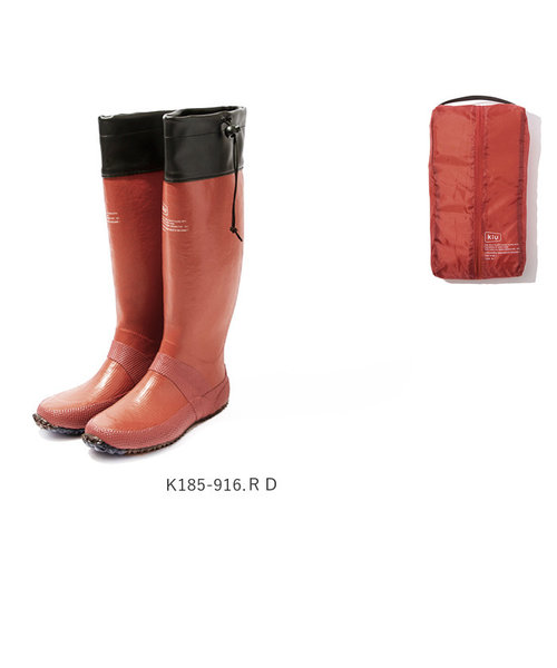 キウ KiU パッカブル レインブーツ PACKABLE RAIN BOOTS 2ndレイン