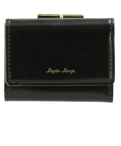レガートラルゴ 財布 がま口 通販 レディース 小さめ 三つ折り財布 ブランド Legato Largo ミニ財布 上品 きれいめ おしゃれ シンプル 大人
