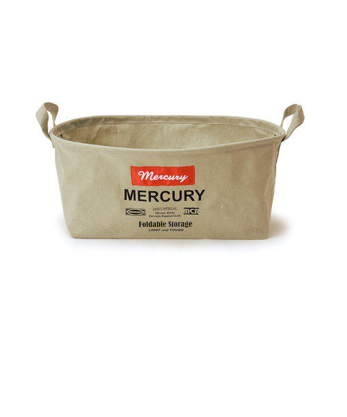 マーキュリー キャンバスバケツ 通販 収納ボックス 布 キャンバス 折りたたみ おしゃれ 雑貨 バケツ MERCURY オーバルバケツ M リビング 収納