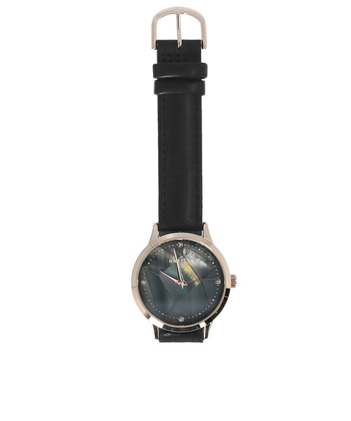 腕時計 レディース 通販 おしゃれ シンプル 大人 かわいい アナログ リストウォッチ 革ベルト 合皮 日本製ムーブメント パール調 シェル クラッシュ