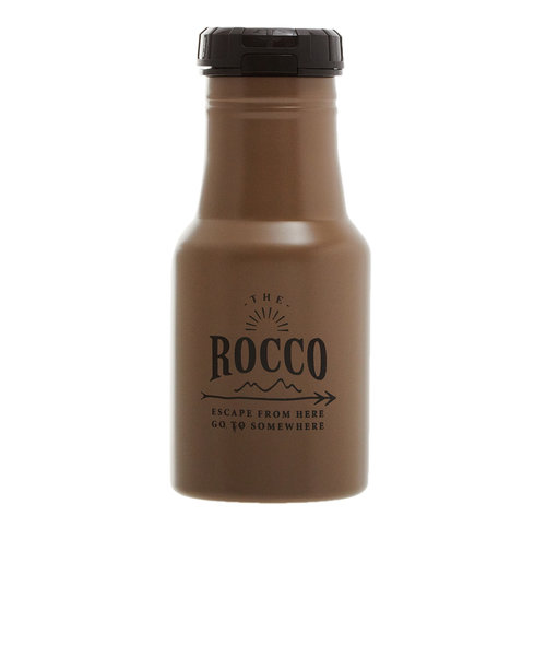 ステンレスボトル ROCCO ロッコ 通販 ワンタッチボトル 350ml 0.35l マイボトル アウトドア キャンプ トレッキング 保冷 保温 直飲み