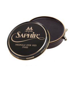 艶出しワックス サフィール ノワール Saphir Noir 靴磨き ビーズワックス 保革効果 艶出し 定番 ケアクリーム ジャケット 鞄 皮革 蜜蝋