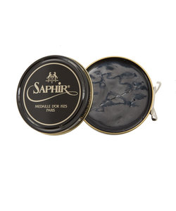 ビーズワックスポリッシュ 50ml SAPHIR サフィール 通販 Saphir Noir サフィールノワール 艶出しワックス 靴磨き 光沢効果 ハイシャイン