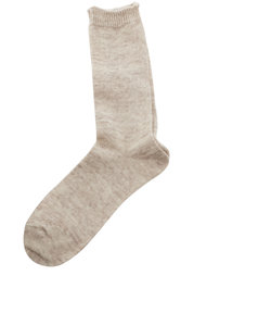 靴下 SMALL STONE SOCKS スモールストーンソックス 通販 レディース リネンソックス おしゃれ くしゅくしゅ ソックス くつした リネン 麻混