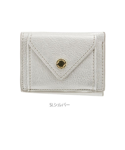 レガートラルゴ ミニ折財布 メール型三つ折ミニ財布バッグ