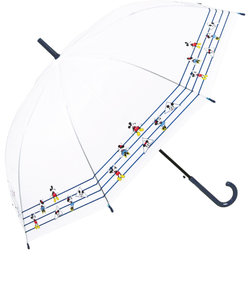 ビニール傘 かわいい 通販 60cm 子供 大人 傘 ジャンプ傘 レディース 長傘 キャラクター ディズニー ミッキー ミニー ドナルド モンスターズインク
