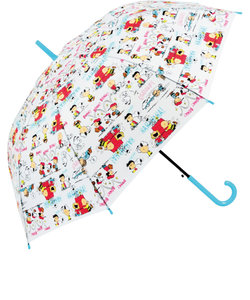 ビニール傘 かわいい 通販 60cm 子供 大人 傘 ジャンプ傘 レディース 長傘 キャラクター ディズニー ミッキー ミニー ドナルド モンスターズインク