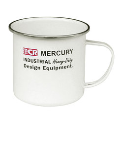 マグカップ 大きい おしゃれ 通販 大きめ スチール エナメル 男前 シンプル マーキュリー 雑貨 MERCURY エナメルマグ ME0495 テーブルウエア