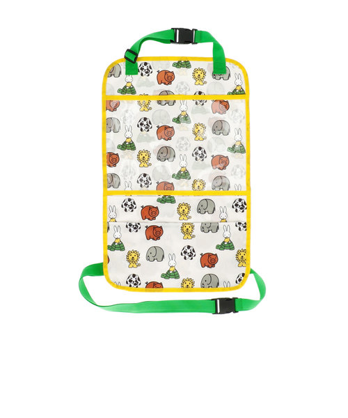 車 子供 汚れ防止 キックガード 通販 収納 ポケット シートバックポケット おしゃれ かわいい キャラクター ミッフィー miffy × Nicott