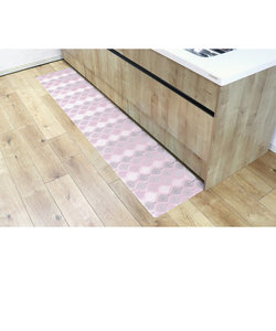 キッチンマット 拭ける 45×240 通販 おしゃれ pvc 240cm 台所マット 台所用品 チェック 猫 ねこ ロングマット 長い 滑り にくい デザイン